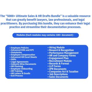 5000 + Sales & HR Documents Bundle
